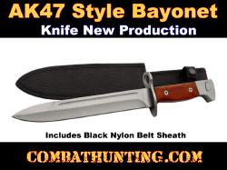 AK-47 Bayonet Knife & Sheath