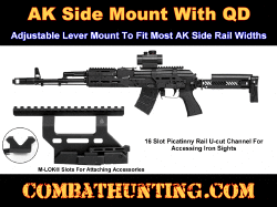 AK Side Optic Mount UTG® ACCU-SYNC® QR AK Side Mount Universal