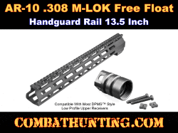 AR-10 DPMS LR 308 Low Profile Handguard M-LOK 13.5" Free Float