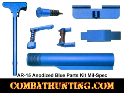 AR-15 Anodized Blue Parts Kit