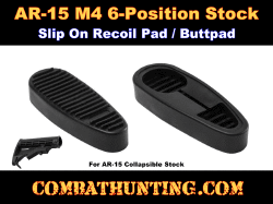 AR-15 M4 Carbine Rubber Buttpad