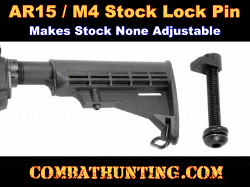 AR-15 M4 Stock Lock Pin