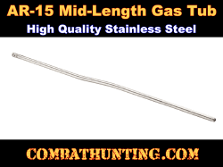 AR15 Gas Tube Mid Length Stainless Steel