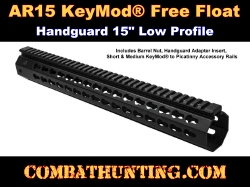 AR15 KeyMod Free Float Handguards 15 Inches
