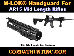 AR15 M-LOK® Hand Guard Mid-Length AR-15/M4