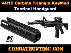 NcStar AR15 Carbine Triangle KeyMod Handguard