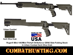 Ruger® Mini-14®/Mini-Thirty® Strikeforce GEN2 Stock Urban Combat