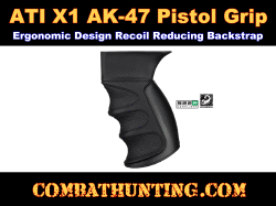 ATI AK-47 X1 Recoil Reducing Pistol Grip Black