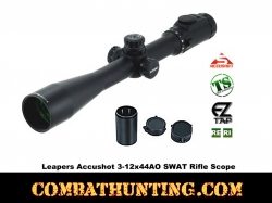 Leapers Accushot 3-12x44AO SWAT Rifle Scope