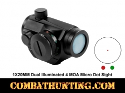 Aim Sports 1x20 Dual Illuminated Micro Dot Reflex Sight