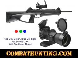 Beretta CX4 Storm Red Dot Sight Combo With Cantilever Mount
