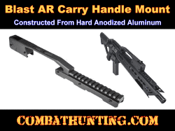 AR Carry Handle Mount - Black BlastAR