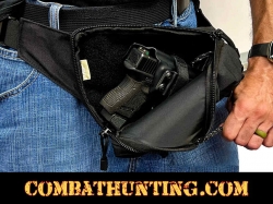 CCW Concealed Carry Fanny Pack Quick Draw
