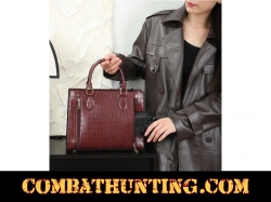 CCW Concealed Carry Purse For Women Burgundy