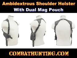 Urban Gray Ambidextrous Shoulder Holster