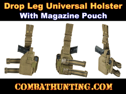 Drop Leg Universal Holster TAN / FDE