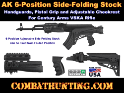 Century Arms VSKA Side-Folding Stock Furniture Kit Upgrades