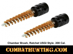 Chamber Brush 308 Ratchet USGI Style .308 Caliber 2 Pack
