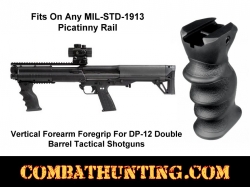 Vertical Forearm Foregrip For DP-12 Double Barrel Tactical Shotguns