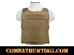 Discreet Plate Carrier Vest 2XL+ Tan/FDE For Body Armor