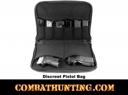 Discreet Pistol Range Bag Flat Dark Earth FDE