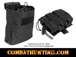 Folding Dump Pouch Molle 5 Colors