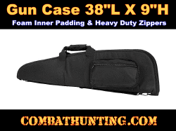 Gun Case 38"L X 9"H In Black
