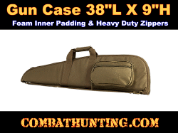 Gun Case 38"L X 9"H - Tan