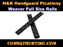 Leapers H&K Handguard Picatinny/ Weaver Full Size Rails MNT-P502