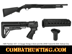 H&R Pardner 1871 12 Gauge Shotgun Stock & Forend Kit