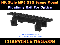 HK MP5 GSG Picatinny Claw Scope Mount