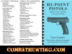 Hi-Point Pistols® Disassembly & Reassembly Gun-Guides® Manual All Models