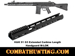 H&K 91 G3 Extended Carbine Length Handguard M-Lok