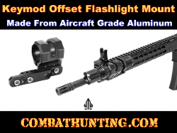 Keymod Offset Flashlight Mount UTG Black
