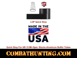 LOP Quick Stop for AR-15 Mil-Spec Stocks