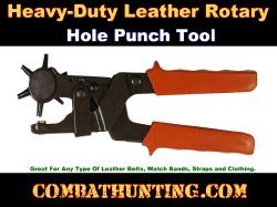 Heavy-Duty Leather Hole Punch Tool