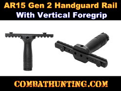 AR15 A2 Handguard Rail & Vertical Foregrip