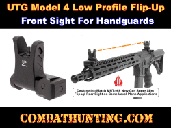 UTG Super Slim Flip-up Front Sight Black