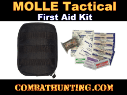 Tactical Black Molle First Aid Kit