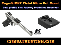 NcSTAR Ruger MK2 Pistol Micro Dot Mount 