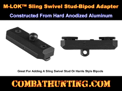 M-LOK Sling Swivel Stud Bipod Adapter