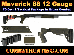 Maverick 88 Tactical Stock Package in Urban Combat Dark Olive Drab