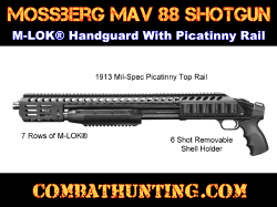 Mossberg Maverick 88 Picatinny Rail System With M-Lok Handguard