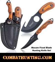 Fixed Blade Hunting Knife Set