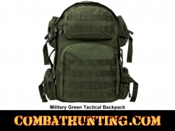 Military Green Tactical Backpack MOLLE