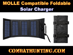 Rothco Molle Compatible Foldable Solar Charger