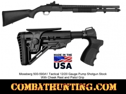 Mossberg 590A1 Tactical 12-Gauge Pump Shotgun Stock