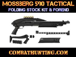 Mossberg 590 Tactical Folding Stock and Forend Set