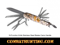 Multi Function Pocket Knife EDC Camo