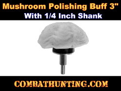 Mushroom Shaped Polishing Buff 3"